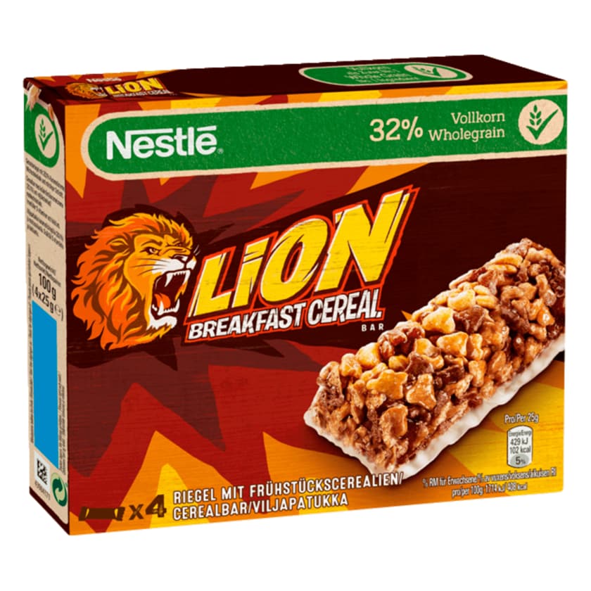 Nestle Lion Breakfast Riegel 4x25g